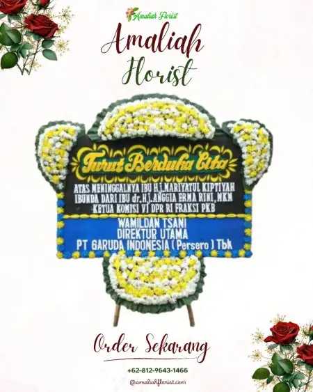 Papan Bunga Duka Tabir Barat